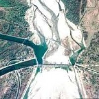 महाकाली थुनेरै सडक निर्माण गर्दा नेपालतिरको बाटोमा क्षति